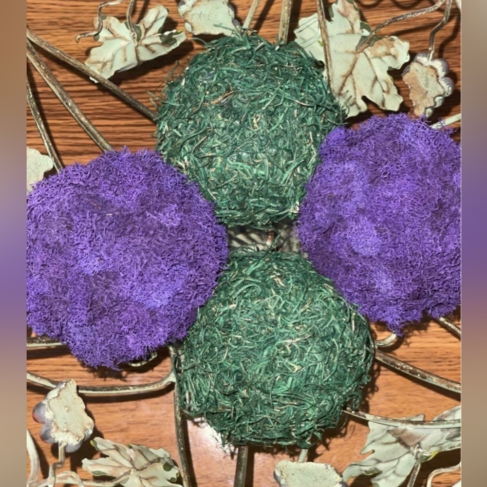 Nature Moss Balls - Nature Balls - Moss Balls - Home Decor - Bowl Filler